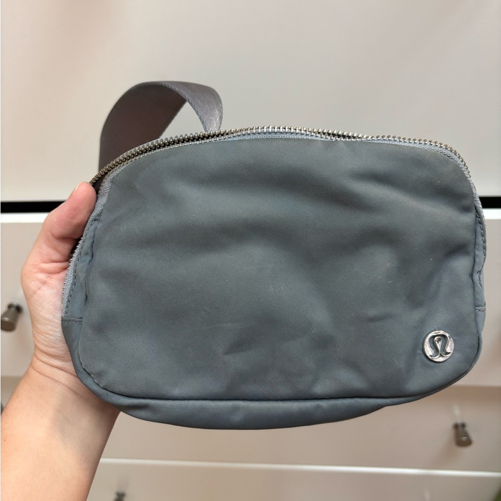 lululemon athletica Gray belt bag